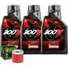 Motul Kit Tagliando Olio Motul 300V 10W40 Filtro Per Arctic Cat�ATV 400 DVX 2004>2008
