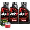 Motul Tagliando Olio Motul 300V 10W40 Per Honda�ATV TRX450 FM Foretrax Foreman�2003