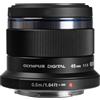 OM SYSTEM OLYMPUS Objectif M.ZUIKO 45mm f/1.8 Noir