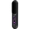 Generico Spazzola Stirante per Capelli,Styler Ceramico Ricaricabile A 3 Temperature,Spazzola Piastra Senza | Per Styling Capelli Lunghi Corti Spessi Sottili Donne Ragazze Casa Viaggio Festa Appuntamento