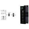 EXSYS HUB USB 2.0 a 7 porte da 350 W con protezione da sovratensione