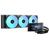 DeepCool dissipatore RAFF. LIQUIDO LT360 VISION ARGB LCD 4.5''