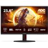 Aoc Monitor 23,8" ( IPS 2560x1440 QHD 2K 180Hz ) Black e Red Q24G4RE