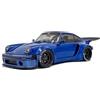 Solido 1:18 KS-R 2024 Modello Die-Cast - Blu scuro metallizzato - Riproduzione dettagliata in scatola finestra con base in plastica - Modello da collezione auto