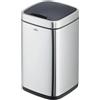 DURABLE Cestino con sensore no touch 12L argento metallizzato Durable