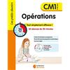 LIB DES ECOLES Opérations CM1: 24 séances de 20 minutes