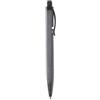 Penna a sfera Dafnel blu, fusto rettangolare trasparente 14,5cm Personalizzate o neutre