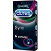 Durex PROFILATTICO DUREX SYNC 6 PEZZI
