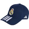 adidas Unisex - Adulto Real Madrid Hat, Team Navy Blue 2/White, S-M