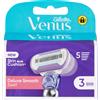 Gillette Venus Lamette Rasoi Donna Deluxe Smooth Swirl Per Rasoio A 5 Lame, Confezione Da 3