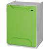 GrecoShop Pattumiera Cassonetto Modulo Componibile per Raccolta Differenziata Verde