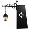 Generic Lampada da Libreria per Biblioteca, Luce LED Calda, Stile Lanterna Vintage