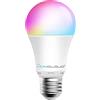 Homcloud Lampadina Smart WiFi Intelligente LED Bianco + Multicolore, E27 Dimmerabile, 800 Lumen, 9W, controllo con APP