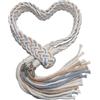 JQLMLXLV Lazo - Corda per matrimonio, motivo celtico tradizionale, rustico, per cerimonia nuziale tradizionale cattolica, regalo da sposa (marrone)