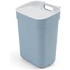 Curver Keter Pattumiera da 10 Litri per la Raccolta Differenziata Ready To Collect, con Supporto a Parete, Ideale la Cucina e Il Bagno, 100% Riciclato, Grigio