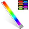 LEPOTEC Luce Armadio LED Ricaricabile da RGB Colore con Sensore di Movimento, 8 di Colore Regolabili e Attenuazione Continua Luci Notturna per Sottopensile 1700mAh Luci led a batteria Per Camera Da Letto