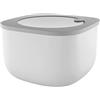 Guzzini Store&More Kitchen Active Design Contenitori Ermetici Alti per Frigo/Freezer/ Microonde (L), 19.5 x 19.5 x 12.3 cm, Grigio (Dark Grey)
