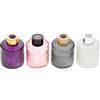Generic Bottiglie per Colore Casuale in Vetro Set 4 Design, Contenitori Pratici per Diffusore di Oli Essenziali, per Soggiorno e Camera da