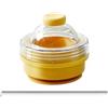 Generisch Stampo per palline di ghiaccio, pieghevole e a prova di perdite, 325 ml, con cannuccia e coperchio, per succhi, latte, limonata, cocktail, bevande, casa, palestra, ufficio, viaggi, escursioni