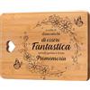 Apjielop Regalo Donna, Regalo Donna Compleanno - Tagliere di Bambù | Regalo Donna Natale, Idee Regali Donna 2026, Regali Inspiranti per Migliori Amica, Sorelle, Colleghe Mamma