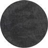 vidaXL Antislip Shaggy Tapijt Donkergrijs 90 x 90 cm PP