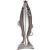 Daweglop 1 Set Fiaschetta Un Forma di Pesce Bottiglia da 5 Mini Fiaschetta Tascabile Bicchieri per Feste nel Acciaio Inossidabile per Esterni
