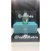 Guzzini Set 6 Bicchieri Acqua, in Vetro, Vanity Verde Matcha