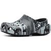 Crocs Zoccoli Classici Unisex per Bambini, Nero Ardesia Grigio, 5 UK Child