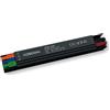 KOSOOM SA23 Mini Alimentatore Switching Slim 24V 1A 24W Metallico IP20 con Trimmer di Regolazione