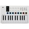 Arturia MiniLab 3, 25 controller MIDI Slim-Key USB-C, 8 pad LED retroilluminati, 8 manopole, 4 fader, uscita Midi, arpeggiatore integrato, modalità accordi e pacchetto software di produzione musicale