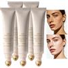 RaoNuan Primer levigante e uniforme, fondotinta viso per pelle matura, crema rughe per occhi e viso, riempitivo Instant Blurring Primer Eye Face Lift Cream (5 pezzi)