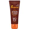 Bilboa, Viso&Corpo, Crema Viso e Corpo con Protezione SPF 15 - Crema Travel Size per Abbronzatura Duratura e Intensa, Contrasta i Segni dell'Invecchiamento - Formato da Viaggio da 75 ml