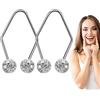 LearnLyrics Facciale Dimple Trainer - Clip Creatore Fossette, Strumento Smile Trainer | Dispositivo Di Rientro Naturale Delle Guance Naturale Portatile Beautable Amplicer Compatto Dimple Training Accessorio Con