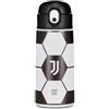 Seven Borraccia Kid JUVENTUS, Bianco, 460 ml, Acciaio Inox, BPA free, Ermetica, Caldo 12h/freddo 24 h, A prova di perdite, Riutilizzabile, Scuola, Sport, Viaggio, Bambino, Idea regalo