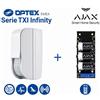 KIT-TXITRANSMITTER Sensore OPTEX TXI-RDAM-X5 con Ajax Transmitter per Sistemi Wireless Ajax