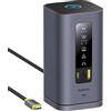 Baseus Docking Station USB C, Spacemate 11 in 1, [Displaylink per MacOS], 3 Monitor 4K, 10Gbps USB-C/A, PD 100W, Ethernet, Audio, per M1/M2/M3 e Win