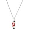 Donipreziosi Collana con Ciondolo Gobbo in Argento 925% - Made in Italy - Catenina Collanina Donna Ragazza Bambina Uomo con Pendente Porta Fortuna Scaramanzia