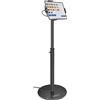 AboveTEK Supporto Tablet da Terra - Supporto POS iPad Regolabile Altezza, Supporto Girevole 360° Bloccabile per iPad 7,9-11 - Supporto Antifurto Negozi