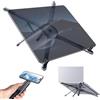 QzheMuw Supporto Portatile da Viaggio per Tablet/Telefono/Laptop, Regolabile per Scrivania, Magnetico Pieghevole, Compatibile con iPad, MacBook, iPhone, Samsung, Dell, HP (4,7-15,6 Pollici)