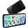 CarpodGo Mini schermo portatile Apple CarPlay da 6,9 per auto, 1000 nits, 60 fps, CarPlay wireless, modalità BT con display puro, supporta il controllo del volante