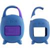 Hesupy Custodia protettiva in silicone per JBL CLIP 5, custodia morbida a prova di caduta antiurto protettiva per altoparlante portatile CLIP5 Accessori per organizer da esterno Protezione completa (blu)