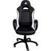 NACON - Sedia da gaming ufficiale Playstation, bianco/nero