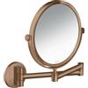 hansgrohe AXOR UNIVERSAL Circular miroir de rasage, grossissement 1,7 fois, pivotant, inclinable, 42849310, 42849310