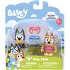 Sonstige Verlage Moose Toys BLUEY set di figure in confezione doppia assortita