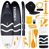 HUIIKE Tavola Sup Gonfiabile Adulti 10' Convertibile in Kayak. Stand Up Paddle, 130 kg