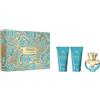 Versace Set Dylan Turquoise Pour Femme eau de toilette spray 50ml + gel corpo 50ml + gel doccia 50ml
