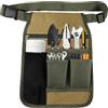 RoxNvm Borsa Porta Attrezzi, Marsupio Portautensili con Cintura, Borsa da Cintura per Attrezzi Professionale Impermeabile Regolabile, per Casa, Giardino, Camper, Pulizia (Verde)