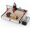 Twotrees TTC450 Ultra 500W Fresatrice CNC a 4 assi, dispone di rulli rotanti al 90% e una macchina per incisione CNC touchscreen da 3,5 pollici preinstallata