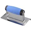 ZUZZEE Cazzuola per intonacatura in acciaio inox, strumento manuale per rivestimento di piscine in stucco e stucco in calcestruzzo (A)