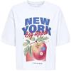 ONLY Onljossi S/S Life O-Neck Jrs Top Box, Bianco Brillante, M Donna